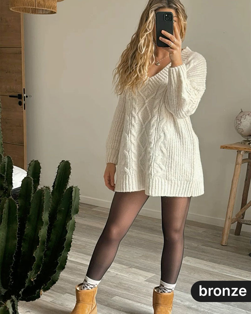 Fleece-Lined Tights