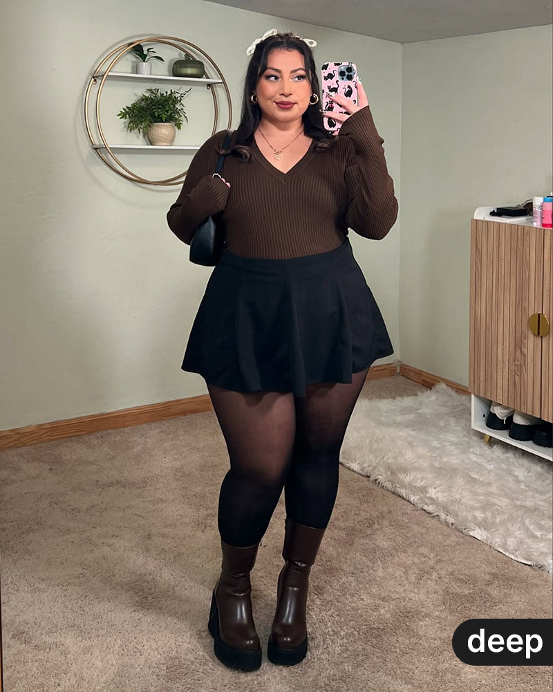 Fleece-Lined Tights