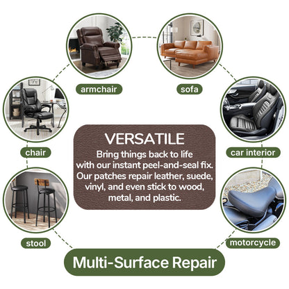 Self adhesive Leather Repair Patch